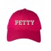 PETTY Embroidered Baseball Cap Many Colors Available   eb-56666124